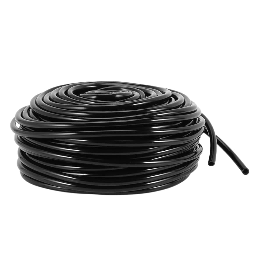 Amazon.co.jp: 2X 30Mメーター1/4インチ ブランク配水管点滴灌漑